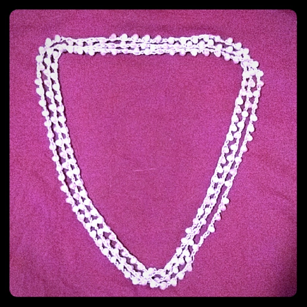 NWOT Pink Beaded Necklace